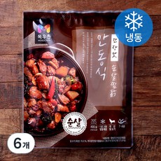 목우촌 안동식 순살찜닭 (냉동), 400g, 6개