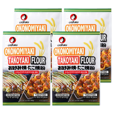 오타후쿠 오코노미야끼 타코야끼 겸용 분말, 180g, 4개
