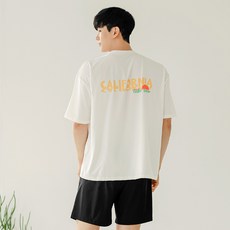 TUBE TREE 男士寬鬆版防曬泳衣上衣下身套裝 AEIV7206BPA