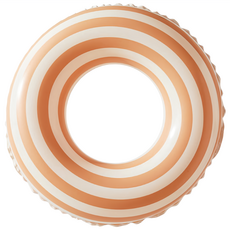 FANCY LIFE 多色充氣泳圈 兒童圓形款, 圓圈橙, 1個