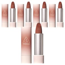 3CE 캐시미어 허그 립스틱 3.5g, 5개, 토프 베이지
