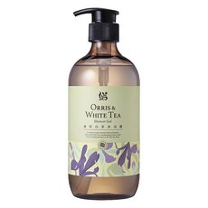 JUST HERB 香草集 鳶尾白茶沐浴露, 500ml, 1瓶