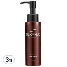 실키허그 홈케어 아르간 오일, 100ml, 3개