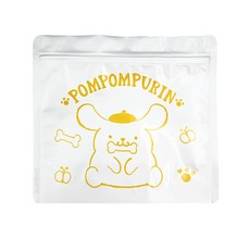 Skater 布丁狗 POMPOMPURIN 夾鍊袋, 5個, 1組