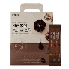 Jungwonsam 6年根紅蔘&黑蒜汁隨身包 100條入, 1kg, 1盒