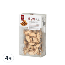 몸애조화 생강차 재료, 25g, 3개입, 4개
