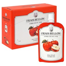 프레벨롱 진한 NFC 사과즙, 10개, 100ml
