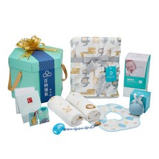 Purestore 御守護 男款彌月禮盒 百衲福氣