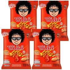 Koh-Kae 大哥 蝦味花生豆, 75g, 4包