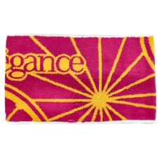 EleGance 運動毛巾 110cm x 130cm 100%棉 台灣製, 桃紅色, 1條