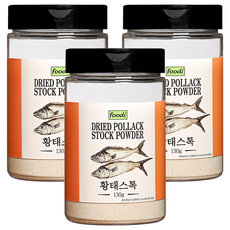foodi 황태스톡, 3개, 130g
