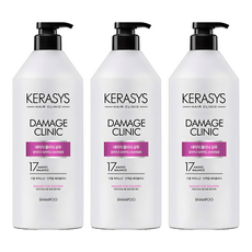 케라시스 데미지 클리닉 샴푸 플러스, 980ml, 3개