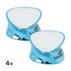 Soare 三角奈米去角質器, 4個, 53g, 1入