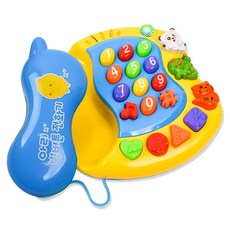 大按鍵電話玩具, 混色