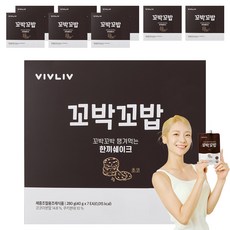 VIVLIV 蛋白奶昔粉隨身包 巧克力口味, 280g, 9盒