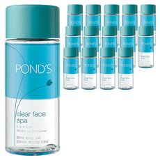 폰즈 클리어 훼이스 스파 립 앤 아이 메이크업 리무버, 120ml, 15개