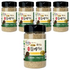 복이네먹거리 국산 고소한 탈피들깨가루, 150g, 5개