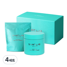 St.Lab 073 Luminant Mint Pore Toner Pad 70 片 + 補充裝 70 片 + 衛生帽 + 夾子, 140g, 4組