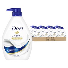 Dove 多芬 滋養柔膚沐浴露 滋養柔嫩, 900g, 12瓶