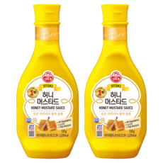 오뚜기 허니머스타드 소스, 535g, 2개