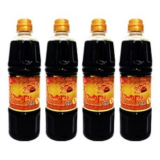 HONGIL 紅蟹醬金醬油, 900ml, 4個