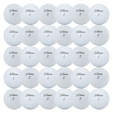 Attack Titleist PRO V1 / PRO V1X 混合高爾夫二手球 特A+級 42.67mm, 1入, 白色, 30個