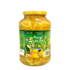 優質濟州柚子茶醬, 1kg, 1入, 1個