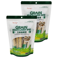 御之味 五穀香層棒 層層酥脆 香濃美味 單獨包裝, 200g, 2袋