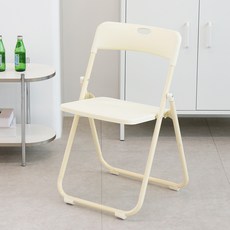 코멧 이지 사각 의자, 베이지, 1개