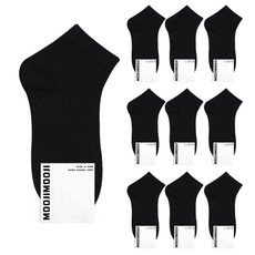 parkgoon 女性素色羅紋短襪 10雙入