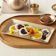 놋향 유기 직사각접시, 1개