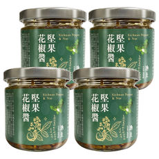 池上鄉農會 堅果花椒醬, 4個, 160g
