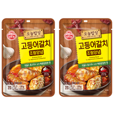 오늘밥상 고등어갈치 조림양념, 120g, 2개
