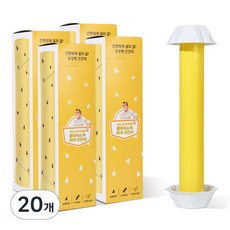 미스터스트롱 플라이스틱 파리 끈끈이 트랩, 100g, 20개