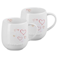 르크루제 U머그 380ml 2p + 쇼핑백 S 세트, 몽쾨르, 1세트