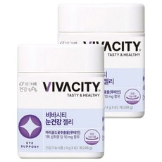 VIVA CITY 葉黃素軟糖 綜合莓果口味 248g, 62顆, 2罐