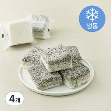 시루조아 흑임자 설기 (냉동), 500g, 1개입, 4개