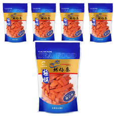 戀戀蚵仔寮 香之魚 - Q彈有嚼勁 獨立包裝方便攜帶, 120g, 5包