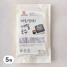 마포식품 마포 생 메밀국수, 450g, 5개