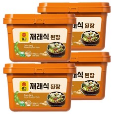 MONGGO FOODS INC. 韓式傳統大醬, 500g, 4個