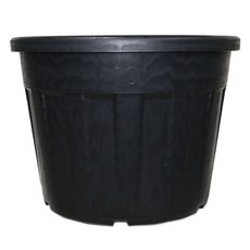 大型戶外花盆 110L, 1個, 黑色