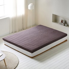 내추럴슬립 천연라텍스 매트리스, 마크브라운, 5cm