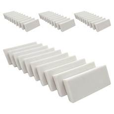 문구담 잘지워지는 미술용 지우개 10p, 화이트, 4세트