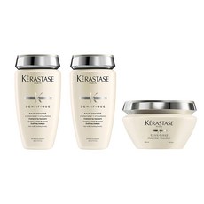 KERASTASE 巴黎卡詩 白金賦活三件組 洗髮精250ml*2+髮膜200ml*1, 1組