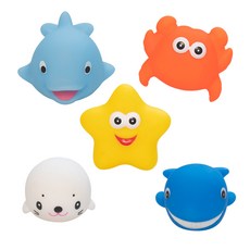 Tongtong Friends LED小魚朋友們玩具 5種, 隨機發貨