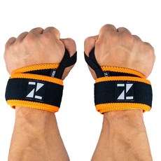 Zero to Hero Health 腕帶修身護腕橙色套裝, 橘色, 2入