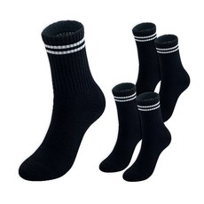 NEPA 日常氣墊船襪 5雙組, 黑色（NPCEDCRS-BK5）, 1組