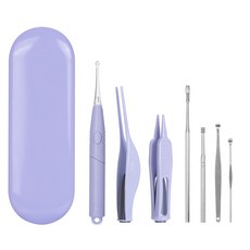 비타할로 LED 이어클리너 퍼플 7종 세트, 1개