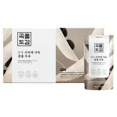 곡물도감 국산 무가당 21곡 서리태 가득 콩물두유, 180ml, 15개
