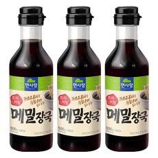 면사랑 프리미엄 메밀장국, 500ml, 3개